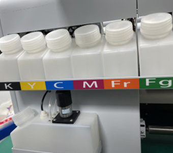 CMYKW+Fr+Fg cartridges