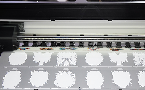  Printing, dusting, shaking and drying powder