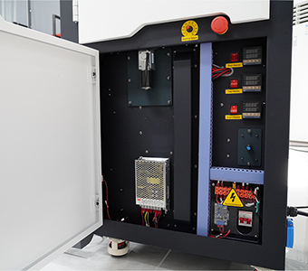 Three-stage heating+LED screen display