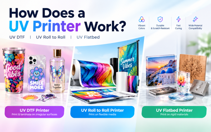 Wie funktioniert ein UV-DTF-Drucker?