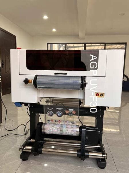 Roll To Roll UV DTF Printer A3 UV AB film Making Logo Printer UV DTF Transfer Stickers