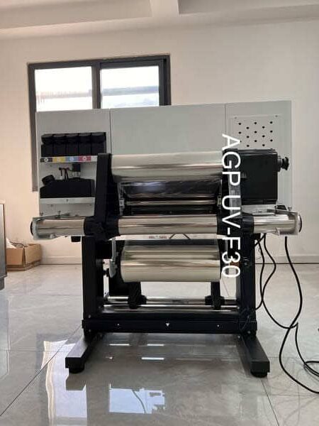 UV crystal label printer Metal label logo Web small gift box hot stamping A3 large crystal label printing machine
