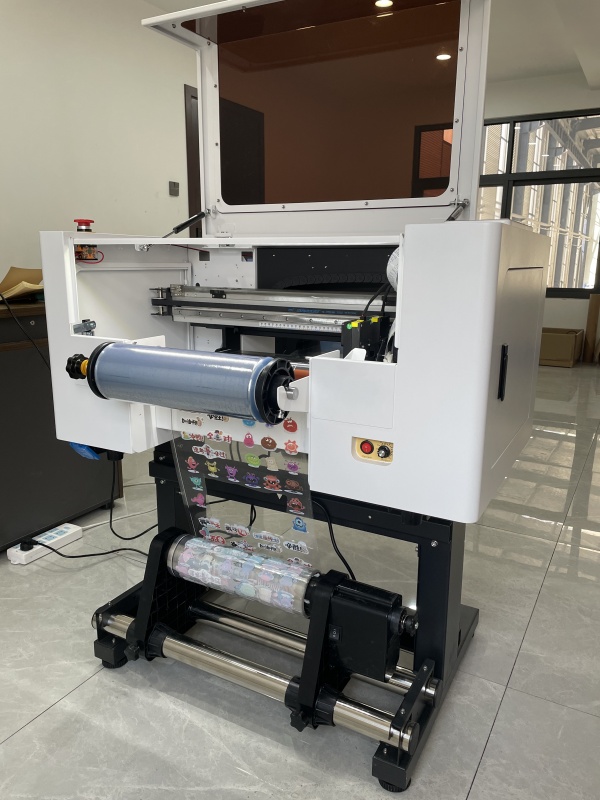 UV crystal label printer Metal label logo Web small gift box hot stamping A3 large crystal label printing machine