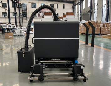 Hotsale 4 heads i3200 60cm inkjet printers dtf t-shirt printing machine 24 inch with Vertical Powder Shaker