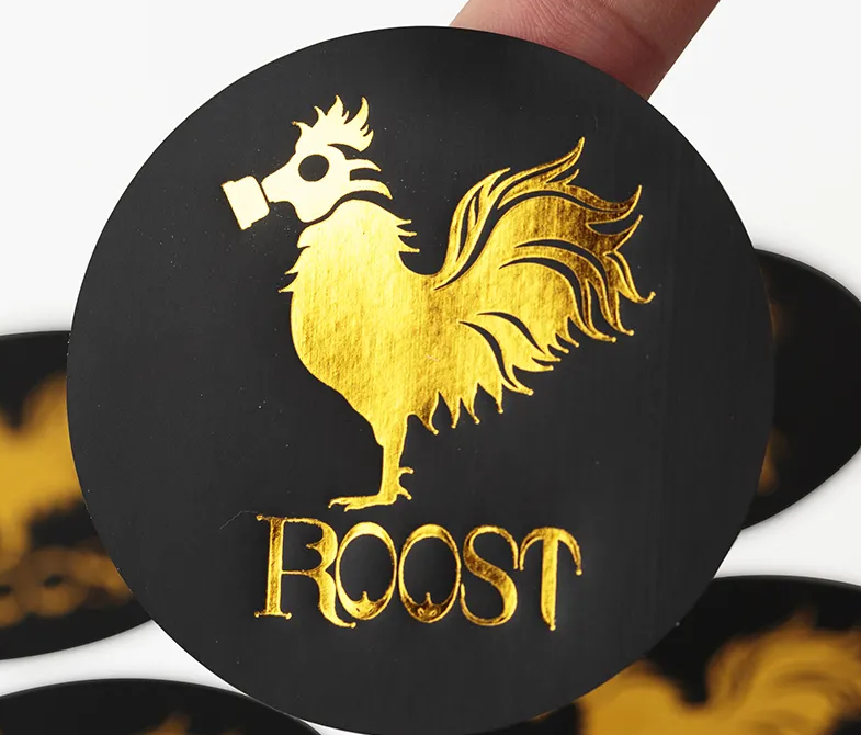 Crystal label transfer personalized logo sticker transparent trademark self-adhesive UV transfer sticker Label cold transfer