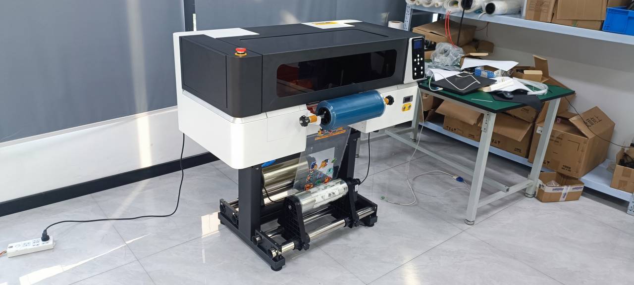 A3 Sticker 30cm Automatic Laminating UV Dtf Printer For Phone Case Acrylic A+B Film UV Dtf Printer