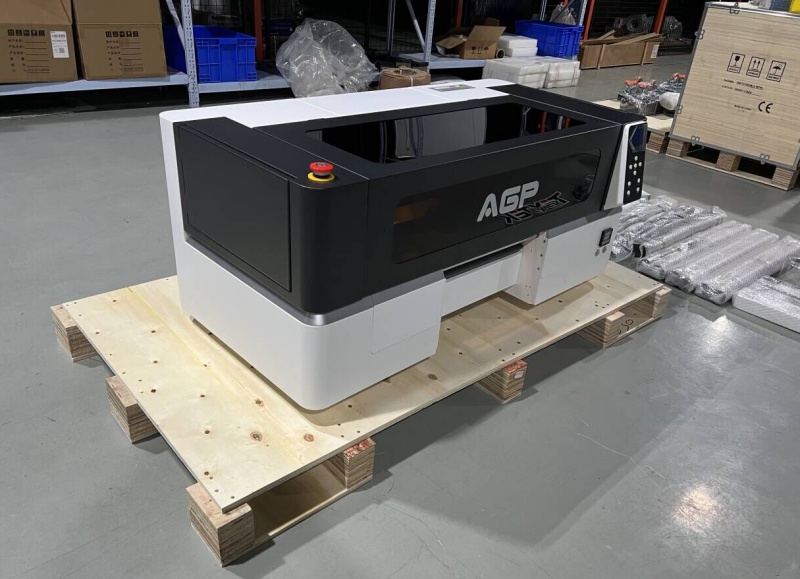 Small crystal sticker printer, pressure sensitive sticker printer, cold transfer sticker, UV printer, crystal label production equipment