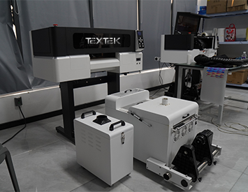 High quality dtf printer machine 12 inch pet film t-shirt printer dual xp600 dtf printer 30cm with shaking powder machine
