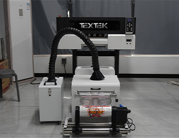 High quality dtf printer machine 12 inch pet film t-shirt printer dual xp600 dtf printer 30cm with shaking powder machine