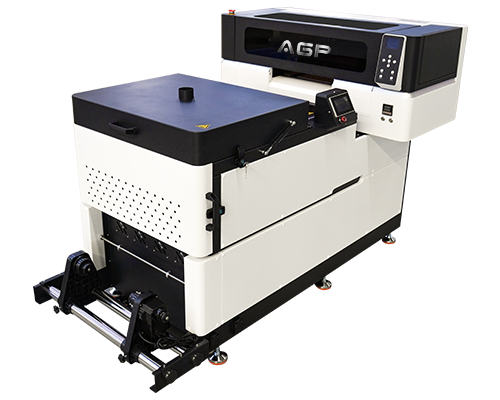 AGP 30cm dtf i1600 xp600 dtf printer printing machine A3 12 inches dtf printer with fluorescent colors