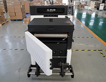 AGP Integrated 30cm DTF printer with 3 pcs I1600 printhead XP600 printhead with auto oven shaker