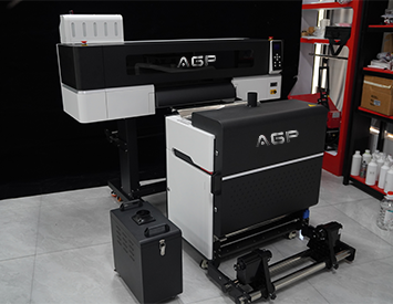 2 Head 60CM Pet Film i3200 DTF Printer for Tshirt Printing with 24” Powder Shaker Dryer