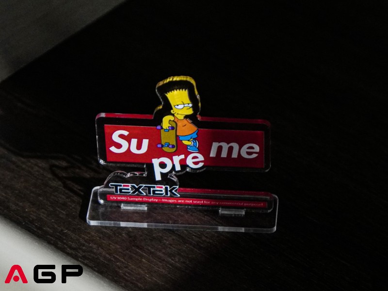 Crystal labels are a better choice for most advertising customization