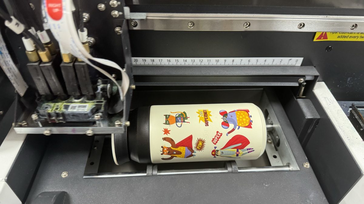 UV3040 A3 UV Flatbed Printer Roll-to-Roll and Rotary for Glass, Crystal, and Plastic