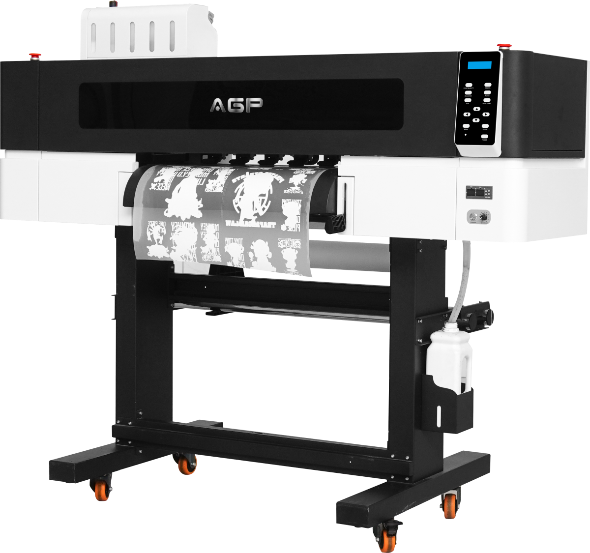 Commercial DTF Printer with White Ink Circulation, DTF-T652 T653 T654, 600mm Printing Width, Auto Feeding System