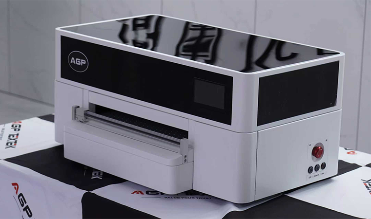 Entry Level DTF Printer 330mm Epson F1080 Head CMYK+W Desktop Heat Transfer Printer