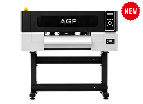 Industrial DTF Transfer Printer 450mm Width Dual I1600 Printhead CMYK White Ink Direct to Film Printing Machine