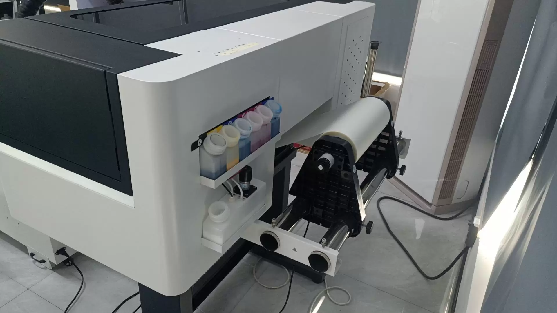 Manufacturers supply A1-double head DTF-White ink printer Digital printing Offset personalized white ink printer